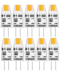 10 stuks Osram LED G4 1W 2700K 12V AC/DC Ø1x3cm Niet dimbaar