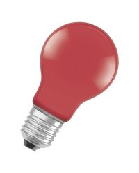 Osram led lamp gekleurd E27 2.5W Rood Niet dimbaar