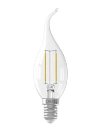 Calex LED Tip Kaarslamp E14 2W 2700K helder Niet dimbaar