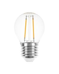 Ledmaxx filament led kogellamp E27 2W 2200K helder niet dimbaar