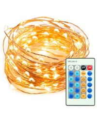 20 meter koperkabel met 200 leds incl. afstandsbediening