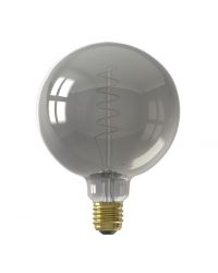 Calex LED Globe G125 E27 4W Titanium 2100K Dimbaar