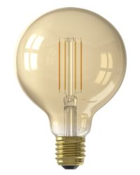 Calex Smart LED Globelamp G95 E27 7W 1800-3000K Goud