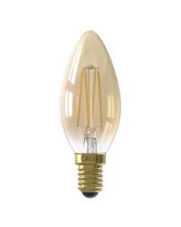 Calex LED Kaarslamp E14 3.5W 2100K Goud Dimbaar