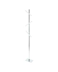 Smartwares LED vloerlamp zilver 93cm 18.1W 3000K verstelbaar