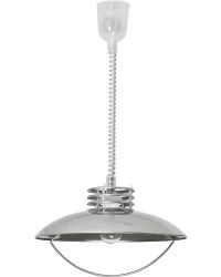 OP=OP Relco Hanglamp UFO chroom E27 max. 1x 60W