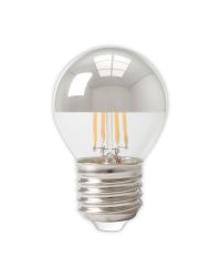 OP=OP Calex LED kopspiegellamp Zilver E27 4W 2700K Dimbaar