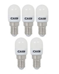 5 stuks Calex LED Schakelbord 0.3W E14 2700K Mat Niet dimbaar