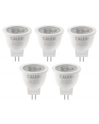 5 stuks Calex LED MR11 12V 2.7W/830 30º Niet dimbaar Ø3.5cm