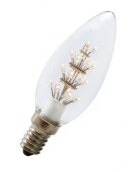 OP=OP Bailey Pearl LED kaars 1.1W E14 24leds 2100K Niet dimbaar