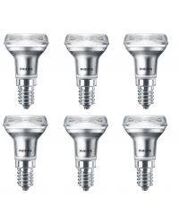 6 stuks Philips LED reflectorlamp R39 E14 1.8W 2700K