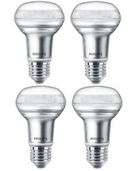 4 stuks Philips led reflectorlamp R63 3W 2700K Niet dimbaar