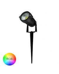 LED Tuinspot met grondpen 6W RGB