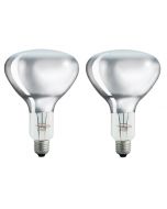 2 stuks Philips Infraroodlamp E27 150W Helder warmtelamp