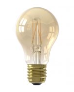 OP=OP Calex LED lamp E27 6.5W Goud 2100K Dimbaar