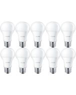 10 stuks Philips LED lamp E27 7.5W 6500K Mat Niet dimbaar